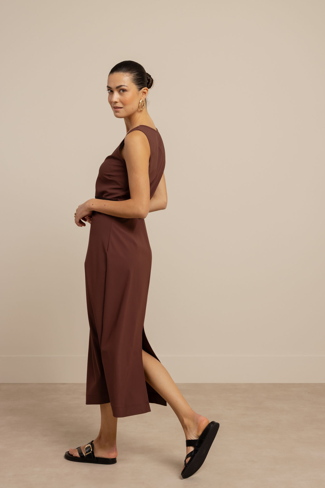 Studio Anneloes Tirza Dress chestnut